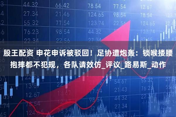 股王配资 申花申诉被驳回！足协遭炮轰：锁喉搂腰抱摔都不犯规，各队请效仿_评议_路易斯_动作